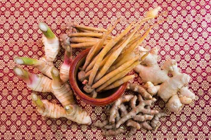 Galangal, ginger and turmeric, whole and sliced, Stock Photo, Picture ... Galangal, ginger and turmeric, whole and sliced, Stock Photo, Picture ...