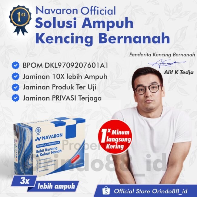 Navaron Herbal – Solusi alami untuk sakit kencing & keluar nanah. Membantu redakan nyeri, hentikan infeksi, dan bersihkan saluran kemih secara aman tanpa efek samping. Konsultasi gratis & privasi terjamin.