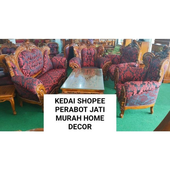 Mewah dan Klasik Furnitur Jati Belanda